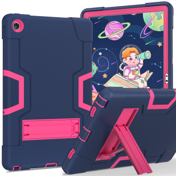 PC Silicon Heavy Duty Rugged Shockproof Armor Cover Cover for Lenovo Tab M10 Plus 3rd Gen 10.6 inch tb-125f/128f