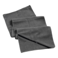 Sports towel microfiber gym towel with zipper pocket