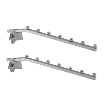 Hot Sell Single Slotted Wall Upright Clothes Display Hook