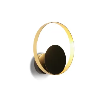 Minimalist Nordic Round Wall Lamp AC85-220V for Indoor Art Decoration