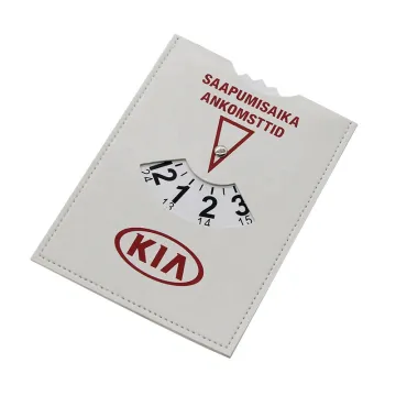 Custom Printed Logo European Parking Timer: PVC Parking Disc