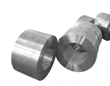 Cylinder sleeve steel forgings machined
