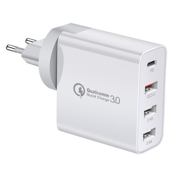 wonplug Original Factory New 48W PD QC USB Wall Charger - 110V-240V