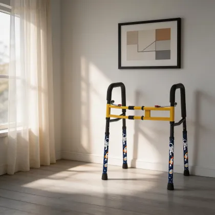 Astronaut Print Folding Walker for Kids