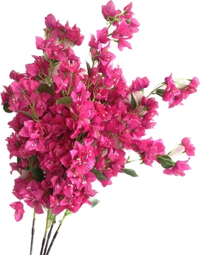 Artificial Red Bougainvillea Branch for Wedding Decor
