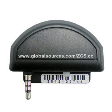 Handheld POS terminal, supports iOS and Android system, CE-/FCC-certified, 12 months warranty