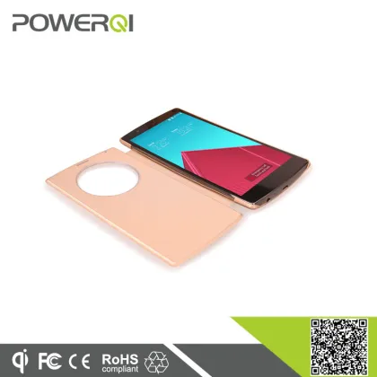 Powerqi wireless charging receiver qi case for Lg G4 wireless charging technology