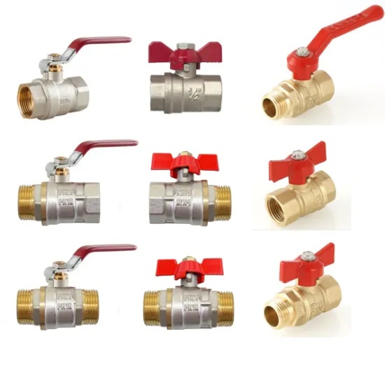 Ball valve STANDARD butterfly handle female-female d - 3/4"