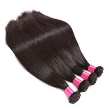 Peruvian Hair Closure Hair Bundles Raw Virgin 10a Grade Peruvian Human Hair Straight Bundles