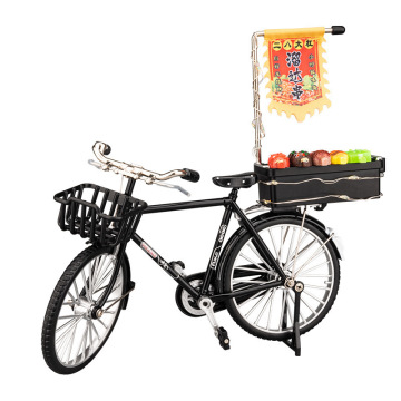 Bicicletas modelo de Diecast: Explore una variedad de estilos retro y diseños de veintiocho barras en miniatura en escala 1:10