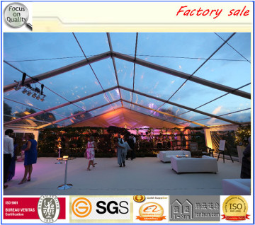 500 people clear wedding party tent