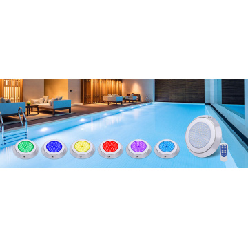 RGB color 230MM wall mounted underwater pool lighting