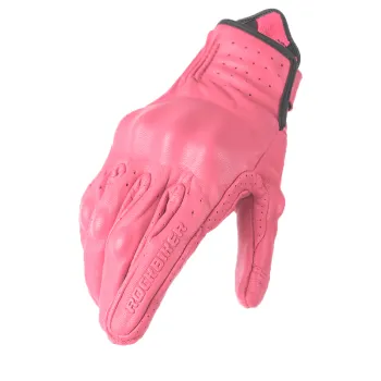 Retro Breathable Four Seasons Motorcycle Riding Gloves for Lovers - Women's Anti-Fall Design