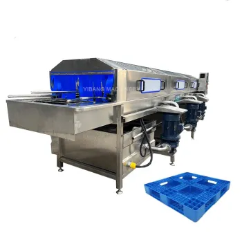 High Pressure Plastic Pallet Washing Machine