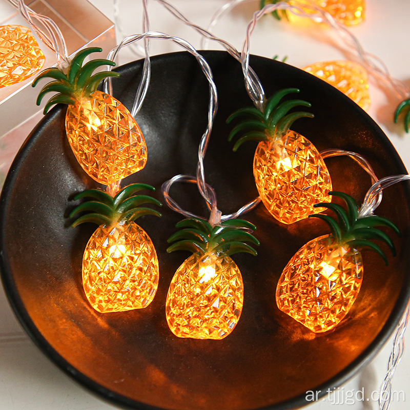 سلسلة ضوء على شكل الأناناس LED