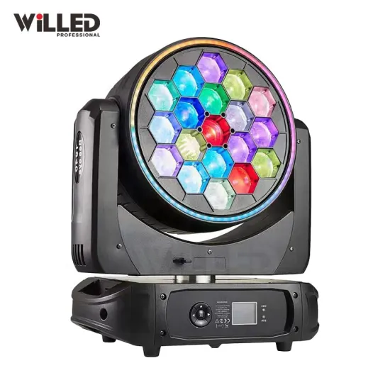 RGBW 4in1 Big Bee Eyes Pixel Control LED Clay Paky K20 Zoom Wash Moving Head Light