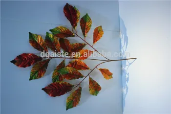 Home and outdoor garden table wedding christmas decoration 60cm or 2ft Height artificial colorfully maple leaf E06 0675