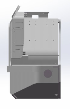 Left Fuel Tank for Enhanced Underground Loader Performance