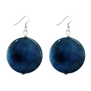 Natural Gemstone Agate Earring