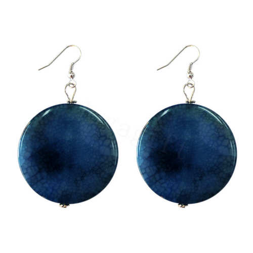 Natural Gemstone Agate Earring