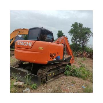 중고 Hitachi ZX70 크롤러 미니 굴삭기 -7 톤 일본 굴삭기, 낮은 시간, 재고