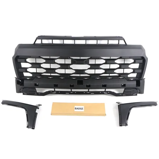 Plastic Black Bumper Front Grill for Chevrolet Colorado 2023-2024