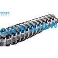 Cincinnati Cmt68/143 Twin Conical Screw and Barrel for PVC Pipe, Sheet, Profiles