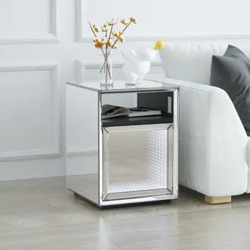 Modern design LED bedside table