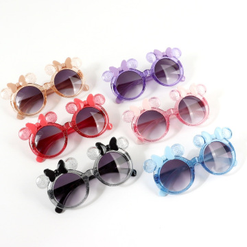 Cute Baby Girls' Bowknot UV400 Sunglasses