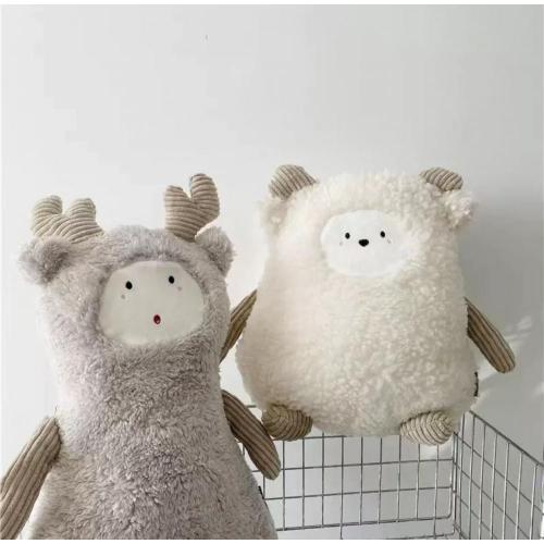 Jouet de sommeil animal en peluche moelleux créatif