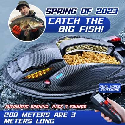 Wholesale HJ817 Remote Control RC Fishing Bait Boats: Chinese Carp Fishing Accessories