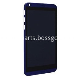 HTC desire 816 screen with frame blue