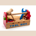 Деревянный молоток фунт игрушка, деревянная радуга укладки игрушки