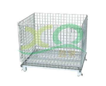 Folding Steel Wire Container