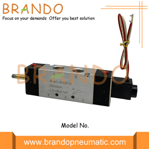 4v420-15 1/2 &#39;&#39; 5/2 Way Airtac type pneumatic Valve