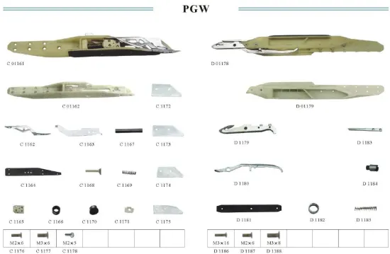 Gripper and Parts Pgw