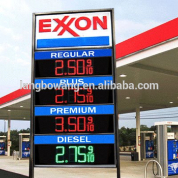 customized led gas price sign by sign manufacturer