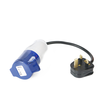 ZNPON 13A to 16A UK Mains Hook Up Adaptor