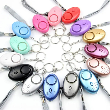 Safe Sound 140DB Siren Alarm Keychain for Women - Emergency Self-Defense with LED Light