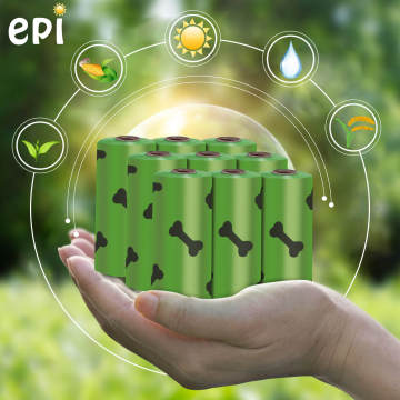 Wholesale Custom Biodegradable Dog Poop Bags for Pet Waste Outdoor Cleanup