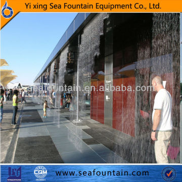 outdoor digital water curtain fountain color changing water fountain