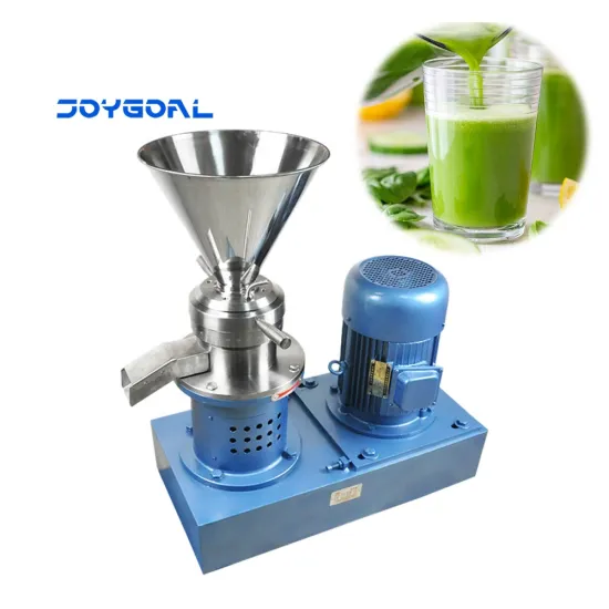 Pistachio and Banana Paste Colloid Mill Machine - Food Grinder and Mixer