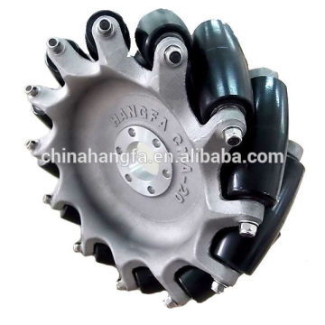 8 inch Aluminum 160KG load capacity mecanum wheels