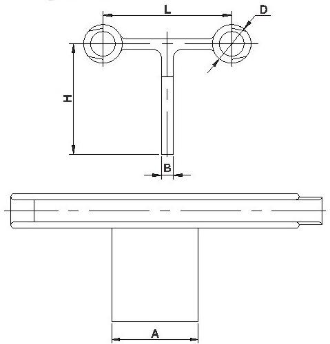 TYS Compress Type T-Connector