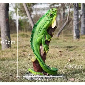 Resina simulada Lizard Ornament