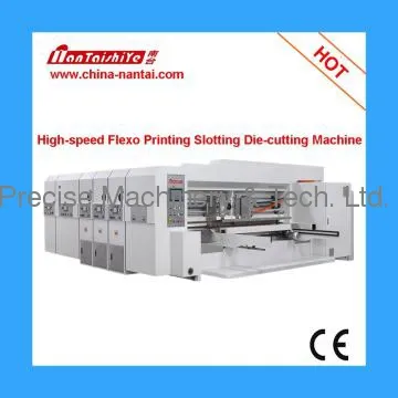 Carton Flexo Printing Slotting Die-cutting Folding Gluing line
