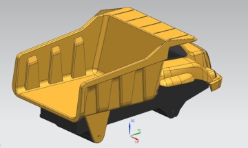 Competive Price Dumper Toy Car Mold
