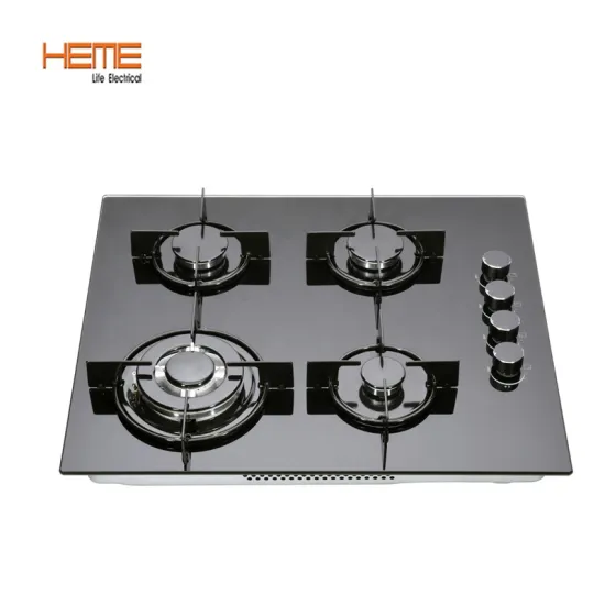 8mm Tempered Glass 4 Burner Built-in Gas Cooker - PGR6041G-AEB