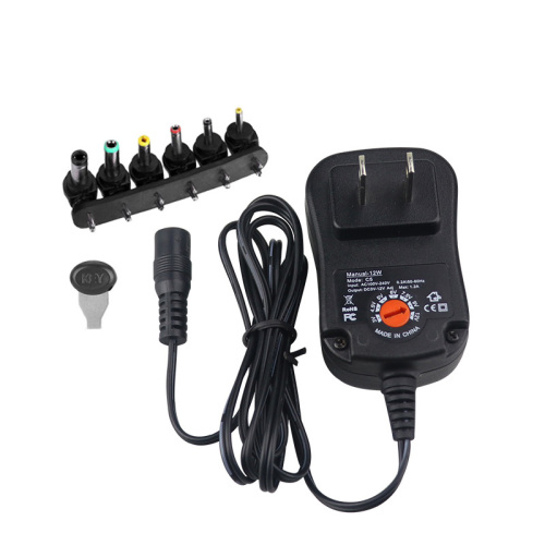 12W Power Supply With Multi Output 6DC jack