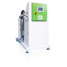 Vertical liquid silicone injection dosing unit